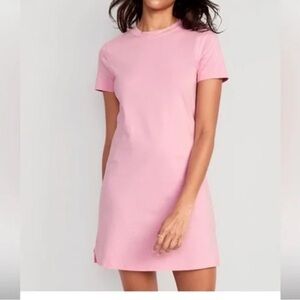 Old Navy Pink T-shirt Dress, size Small